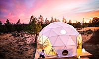 Dome living can be comfortable anywhere you choose.